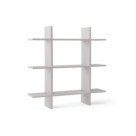 Kids Concept - Wall Shelf 3 Level STAR - Grey - 0x15x70 cm