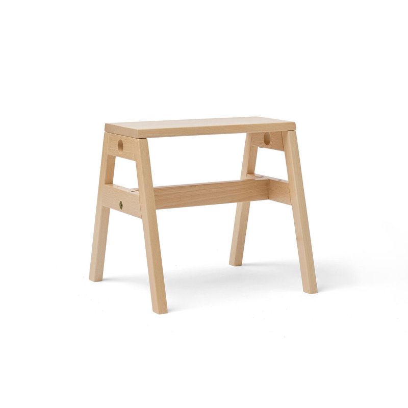Kids Concept - Adjustable Stool SAGA Blonde - Natur - 30x30x32 cm