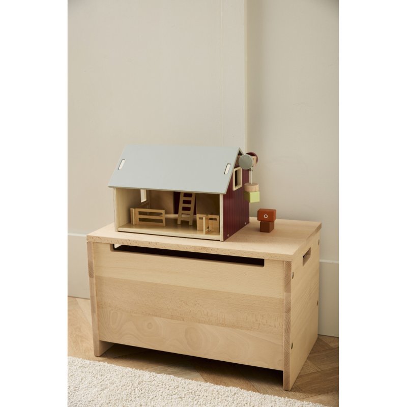 Kids Concept - Chest SAGA Blonde - Natur - 31x29x49,4 cm