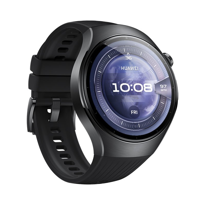 Huawei WATCH 5 3.51 cm (1.38") 46 mm Digital 466 x 466 pixels Touchscreen Black GPS (satellite)