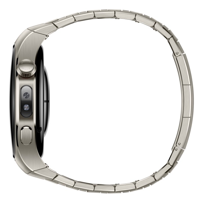 Huawei WATCH 5 3.51 cm (1.38") AMOLED 46 mm Digital 466 x 466 pixels Touchscreen Silver Wi-Fi GPS (satellite)