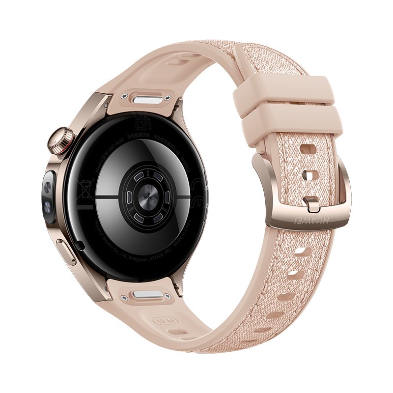 Huawei WATCH 5 3,51 cm (1.38") AMOLED 42 mm Numérique 466 x 466 pixels Écran tactile Beige GPS (satellite)