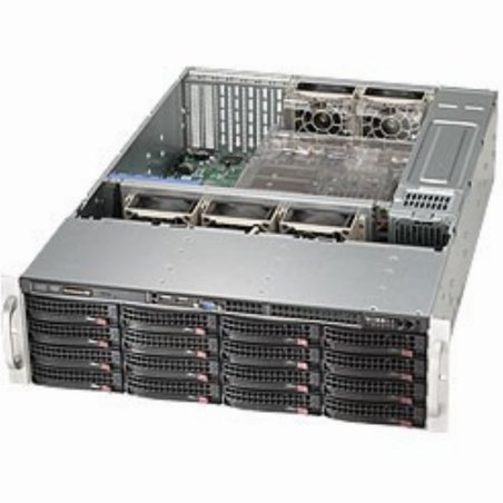 Supermicro 836BE1C-R1K03B Rack Black 1000 W