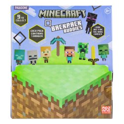 Minecraft présentoir porte-clés sac à dos Mystery Bags Series 4 (24)