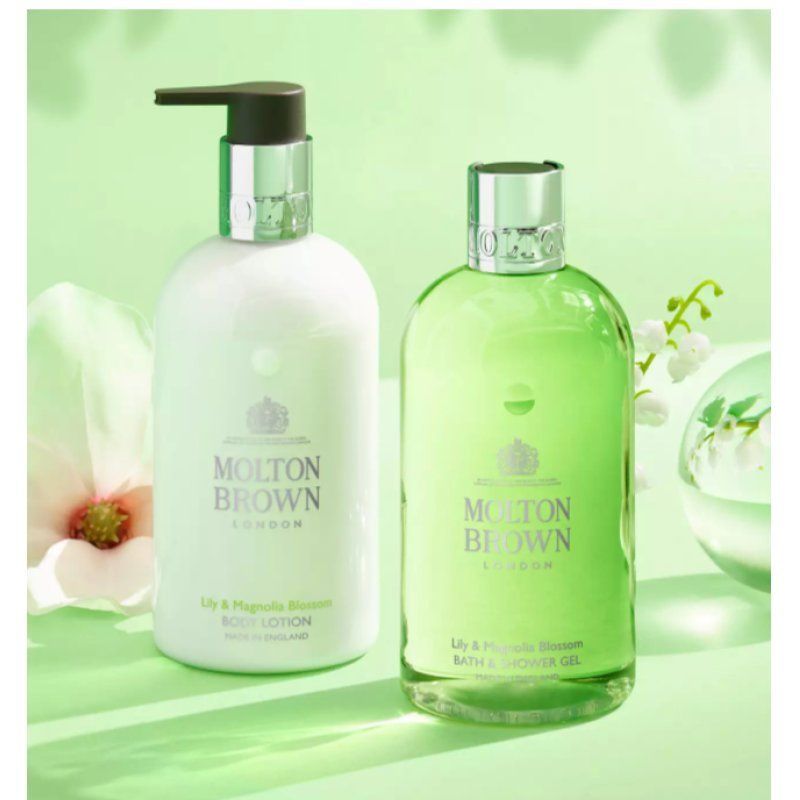 Molton Brown Lily & Magnolia Blossom Bath & Shower Gel 300 ml Gel douche Femmes Corps