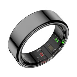 Leotec LESR01K10 activity tracker LED Smart ring activity tracker IPX8 Black