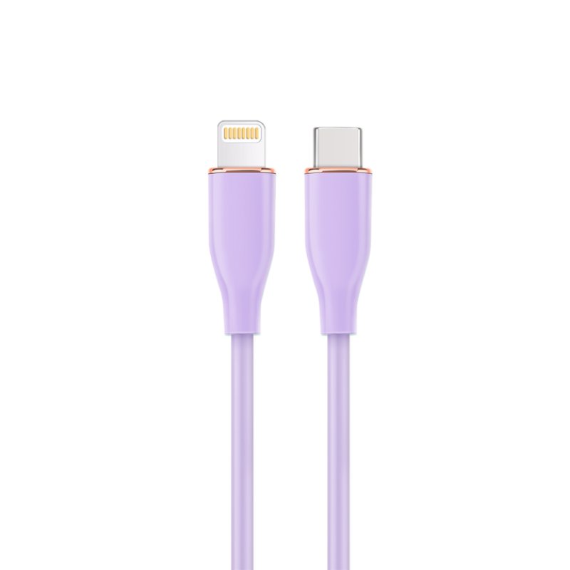 CABLE DE CARGA Y DATOS GEMBIRD USB TIPO-C A 8 CLAVIJAS 1,5 M VIOLETA