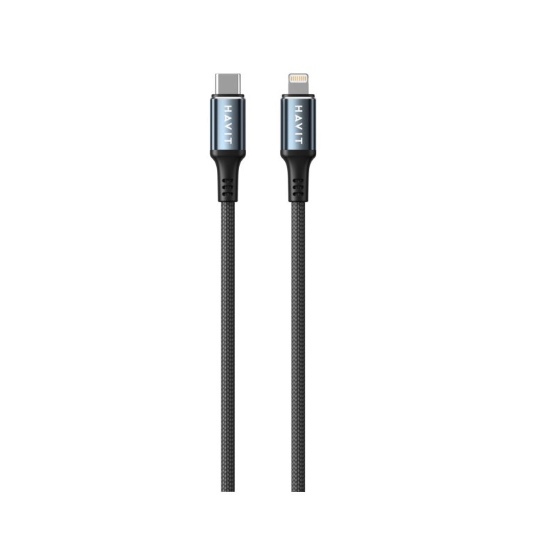 Havit CB6311 - USB Type C to Lightning cable 1 m (black)