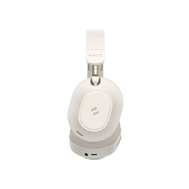 Havit H668BT - BT cordless headphones beige