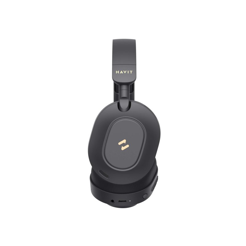 Havit H668BT (Black) Écouteurs Avec fil &sans fil Arceau Musique/Quotidien USB Type-C Bluetooth Noir