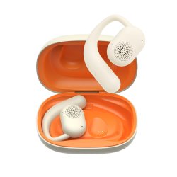 Havit OWS914 - TWS wireless headphones (beige)