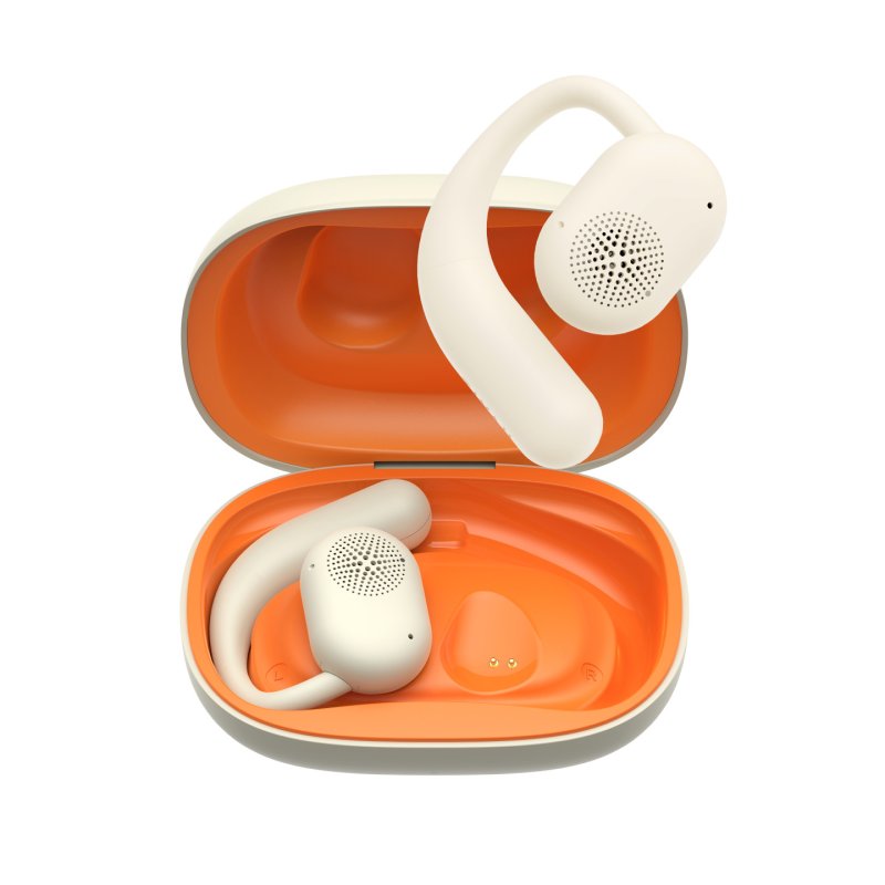 Havit OWS914 (Beige) Écouteurs True Wireless Stereo (TWS) Crochets auriculaires Appels/Musique Bluetooth