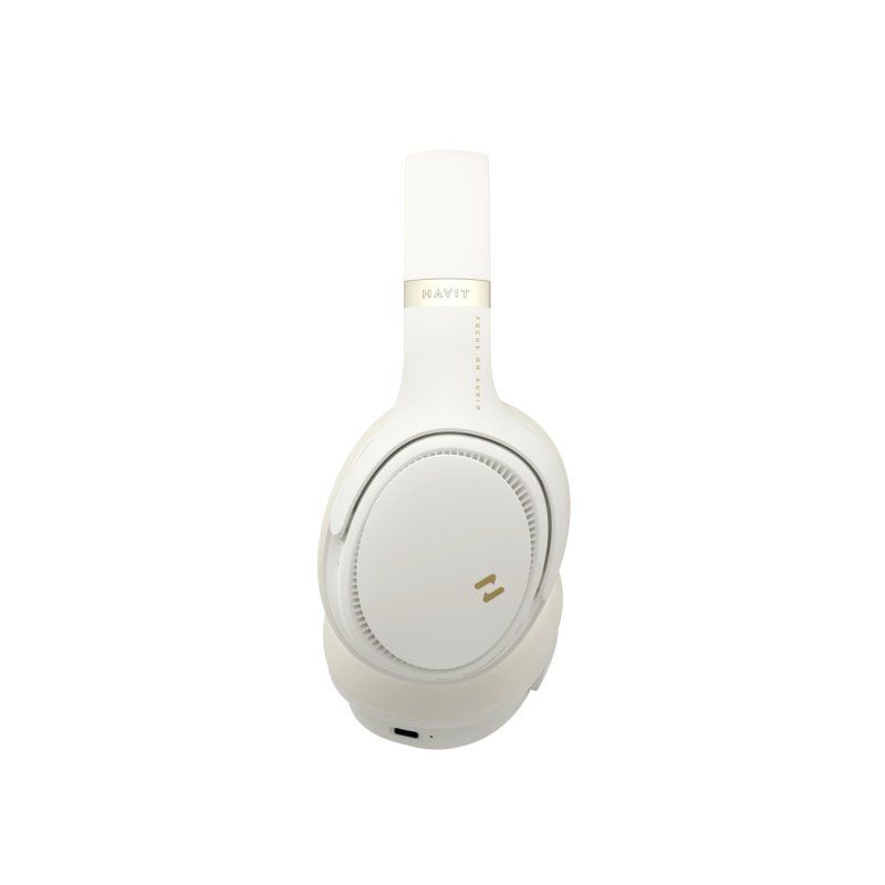 Havit H630BT PRO (Butter-yellow) Écouteurs Avec fil &sans fil Arceau Appels/Musique Bluetooth