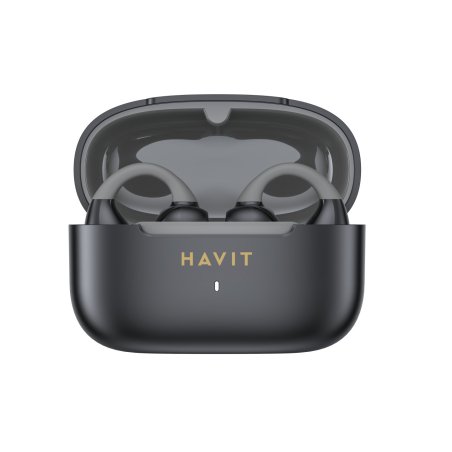 Havit OWS910 (Black) Écouteurs True Wireless Stereo (TWS) Clip d'oreille Appels/Musique Bluetooth Noir