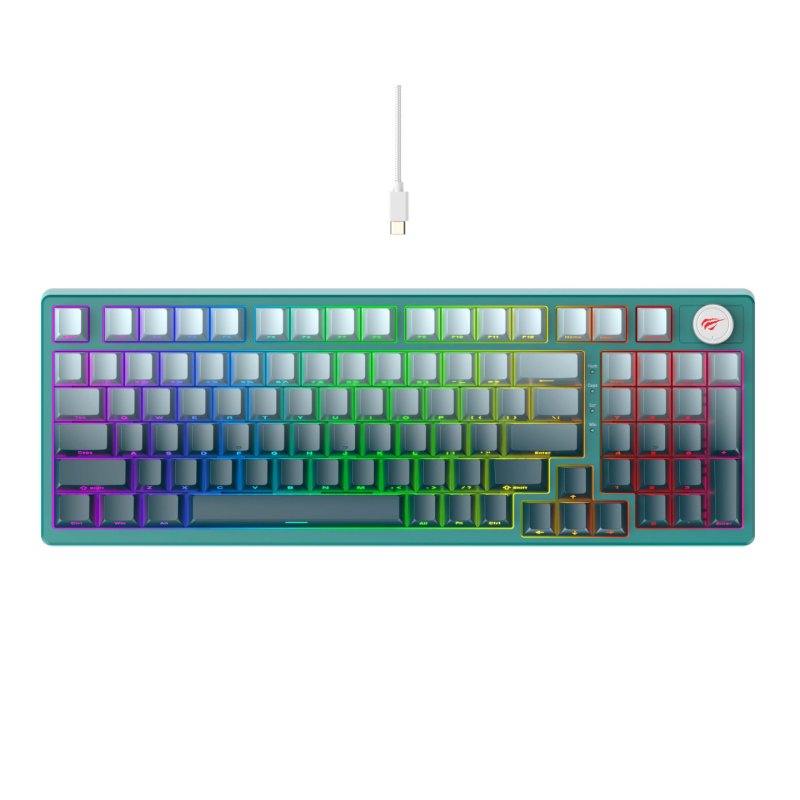 Havit KB899L clavier Jouer USB QWERTY