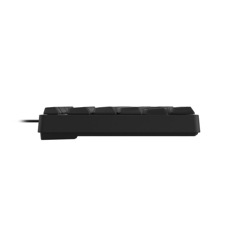 Savio KB-01 clavier maison/bureau USB QWERTY Anglais américain Noir