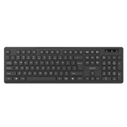 Savio KB-02 clavier maison/bureau USB QWERTY Noir