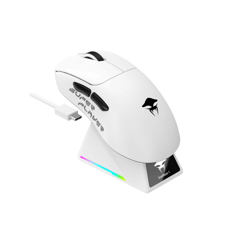 Havit StarBlaze-1 (Black and white) souris Jouer 26000 DPI
