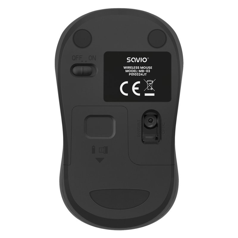 Savio MB-03 mouse Office Bluetooth