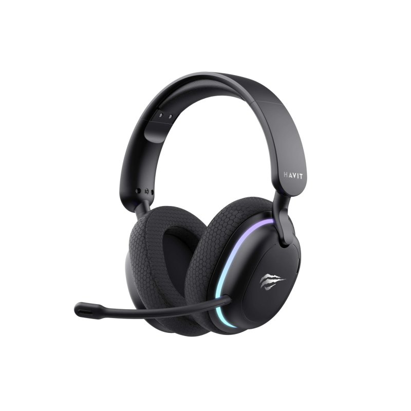 Havit 6939119040000 écouteur/casque Écouteurs Avec fil &sans fil Arceau Jouer USB Type-C Bluetooth Noir