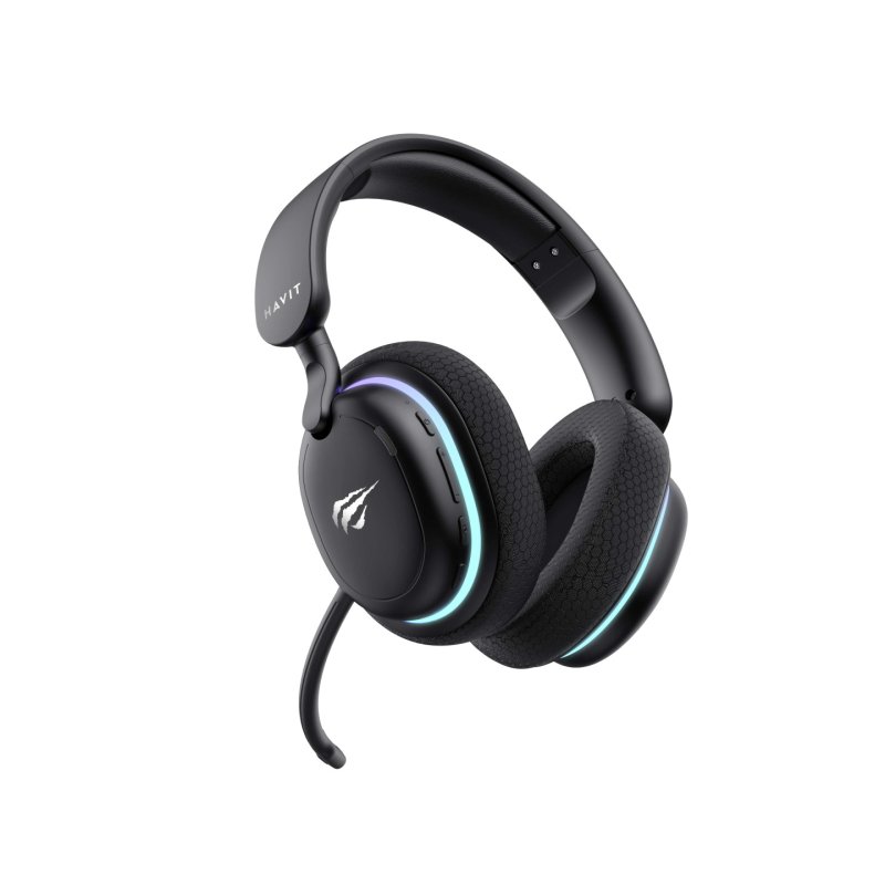 Havit 6939119040000 écouteur/casque Écouteurs Avec fil &sans fil Arceau Jouer USB Type-C Bluetooth Noir