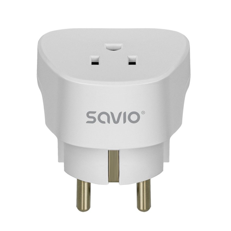 Savio AP-01 adaptateur de puissance & onduleur Intérieure Blanc