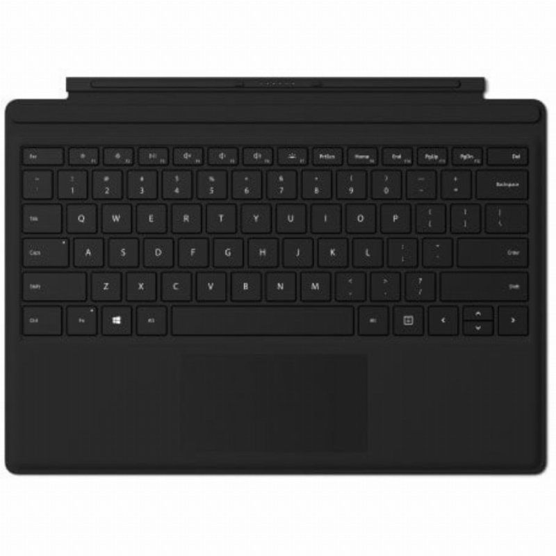 Microsoft Surface Pro Signature Type Cover Noir Microsoft Cover port QWERTZ Allemand