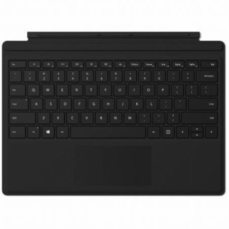 Microsoft compatible Surface Pro Type Cover with Fingerprint ID - Black
