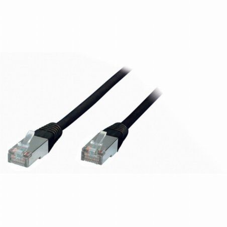 Patchkabel CAT5e RJ45 F/UTP 1m black