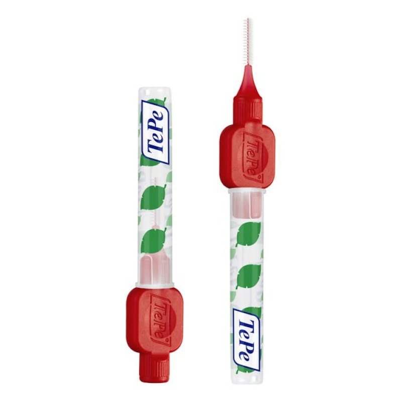 TEPE Original Interdental Brushes 0.5mm Red 25 Brushes