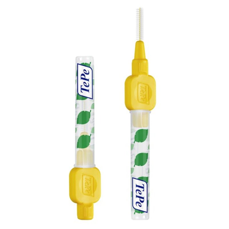 TePe Original Interdental Brushes 0.7mm Fine Yellow 25 Pack