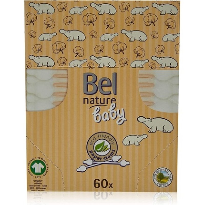 Bel Nature Bio Security Baby 56 Cotton Swabs
