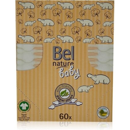 Bel Nature Bio Security Baby 56 Cotton Swabs