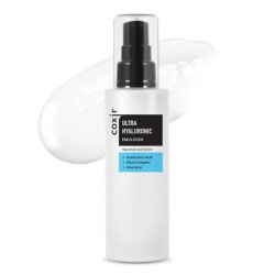 [Coxir] Ultra Hyaluronic Emulsion 100ml/3.38 fl.oz Korean Daily Face Moisturizer for Dry Dehydrated Skin Long-Lasting