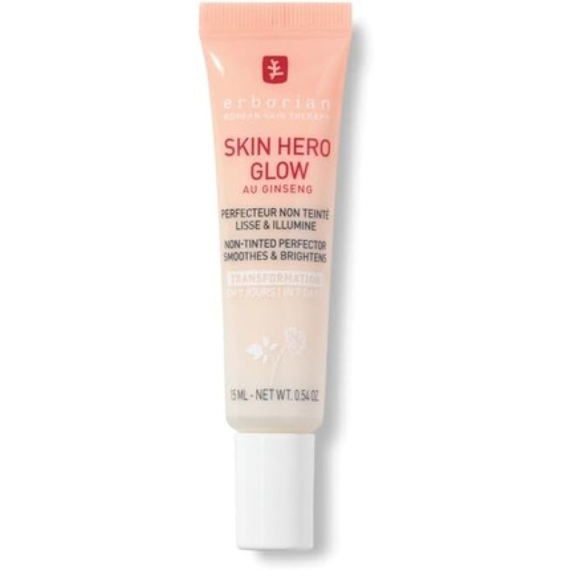 Erborian Skin Hero Glow Non-Tinted Skin Perfector 15ml