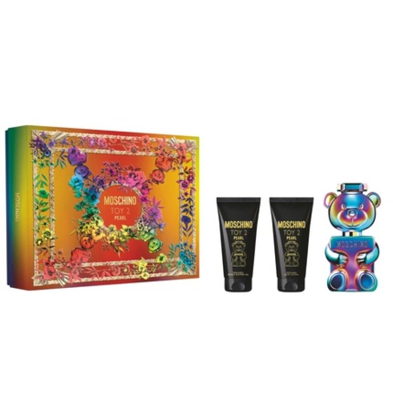 Moschino Toy 2 Pearl Eau De Parfum 50ml With Body Lotion 50ml And Shower Gel 50ml
