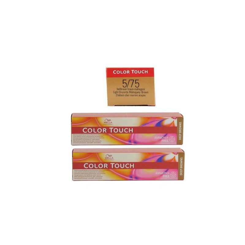 Wella Light Brown Brown Mahogany Hair Colour