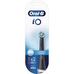Oral B Toothbrush Spare Parts Io Ultimate Clean Black 1x2