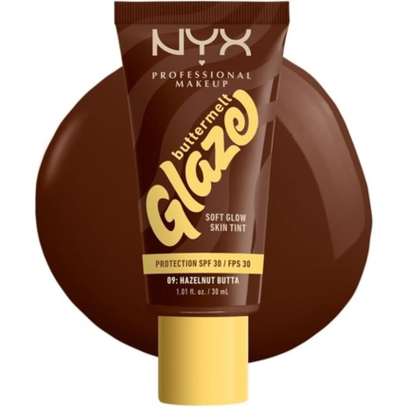 Nyx Professional Makeup Buttermelt Glaze Soft Glow Skin Tint with SPF 30