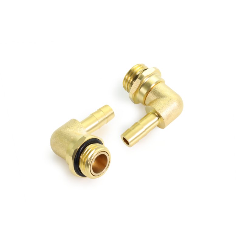 Alphacool ES G1/4 90° rotatable Fitting with Barbed Fitting for Tubes ID 6mm