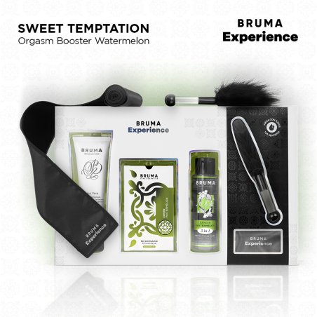 BRUMA XPERIENCE - SWEET WATERMELON TEMPTATION KIT WITH ORGASM ENHANCER