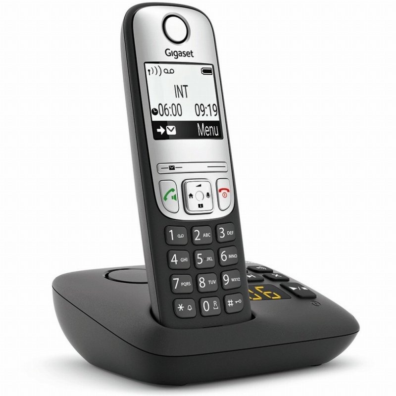 Gigaset A690A Analog/DECT telephone Black