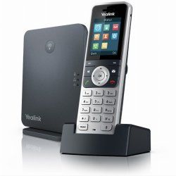 Yealink W53P station de base DECT Noir, Argent