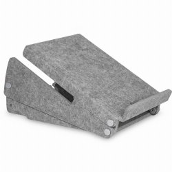 BakkerElkhuizen Ergo-Top 320 Circular Notebookständer grau bis 16"/3 Stufen