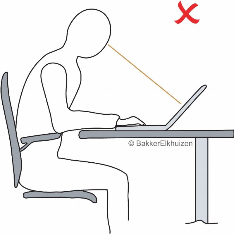 BakkerElkhuizen Ergo-Top 320 Circular Notebookständer grau bis 16"/3 Stufen