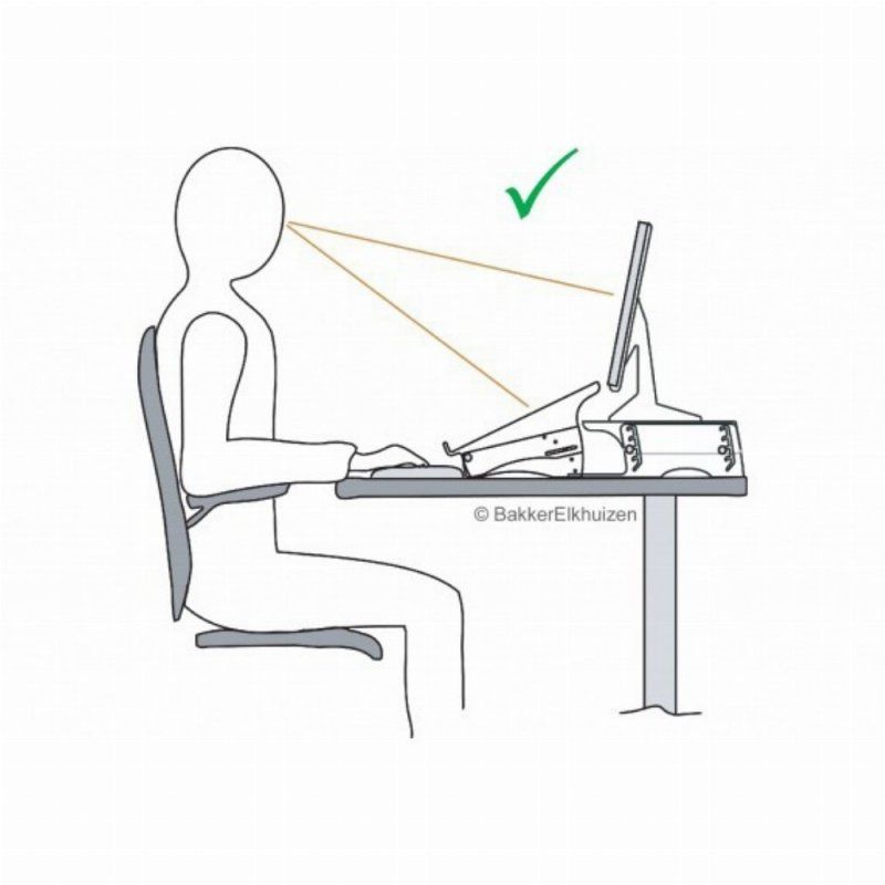 BakkerElkhuizen BNEQR130 76,2 cm (30") Transparent