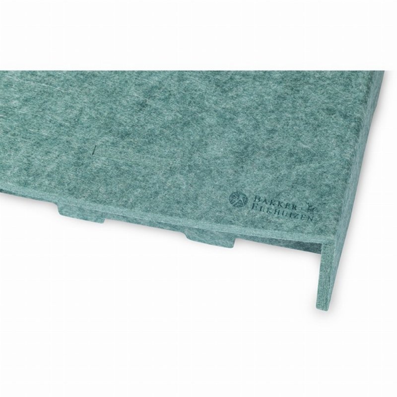 BakkerElkhuizen Q-Riser 90 Circular 43,2 cm (17") Vert Bureau