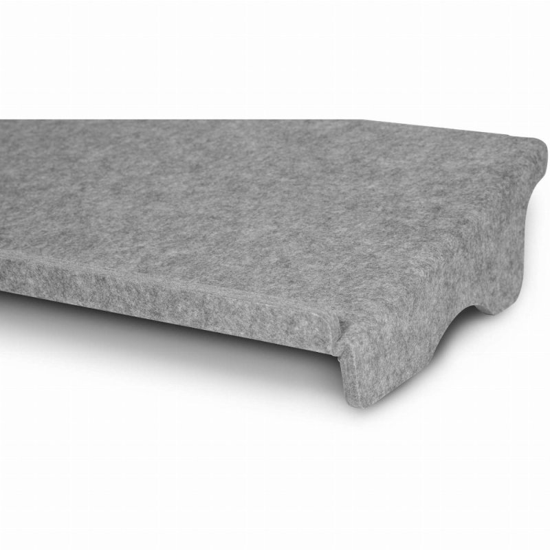 BakkerElkhuizen Q-doc 100 Circular porte-document Feutre PET Gris