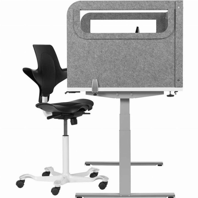 ERG BakkerElkhuizen BE Safety Screen Schutzwand U-Form W160H60D80 inkl. Acryl-Fenster