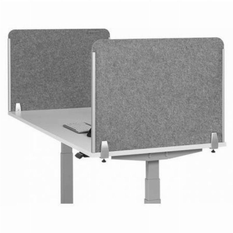 BakkerElkhuizen BNESSSPLGYD60 panneau d'intimité pour ordinateur de bureau Gris